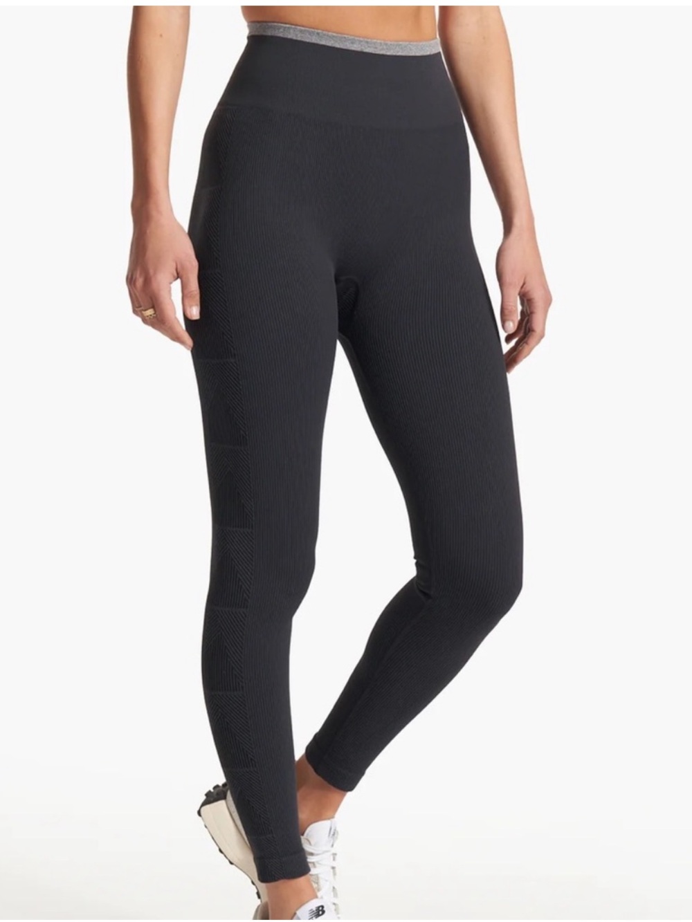 Vuori Helix Seamless Navy High-Rise Performance Leggings